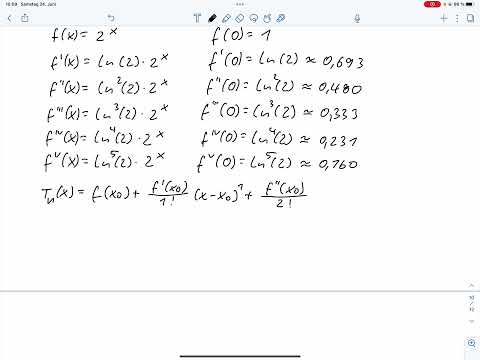 A10 – Taylorpolynom (Klausur SoSe 2023)