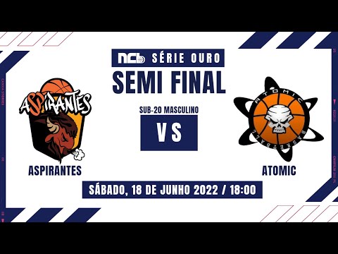 ASPIRANTES SP X ATOMIC/ MOGI - FINAIS NCB S20M SÉRIE OURO 2022.1