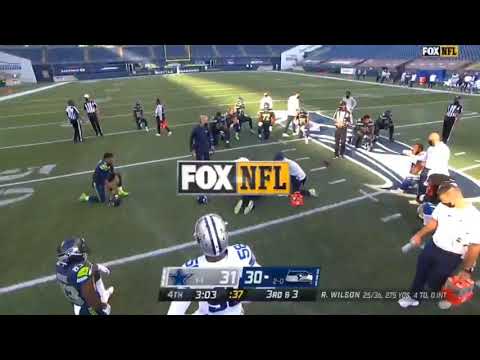 Cowboys Trysten Hill Appears to Deliberately Injure Chris Carson