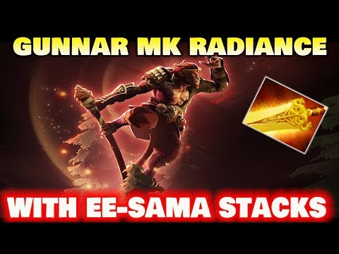 Gunnar MK Radiance with EE Stacks Dota2 7.22