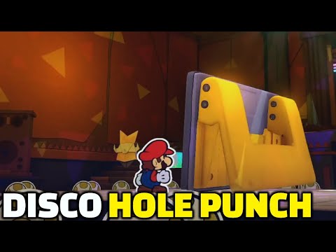 Paper Mario: The Origami King | The Disco Devil Hole Punch Boss Fight