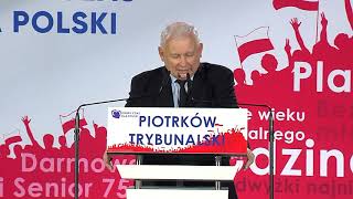 Jarosław Kaczyński - Wystąpienie Prezesa PiS na Konwencji w Piotrkowie Trybunalskim