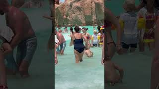 ☀️Magic Of The Aqua Park Fun Wave Pool -Beautiful Day💦 #waterslide #aquapark #waterpark