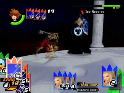 KH Re:CoM, English boss battle: 05 - Vexen (Part 1)
