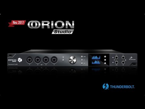 Introducing Orion Studio - Revision 2017 | Antelope Audio