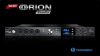 Introducing Orion Studio - Revision 2017 | Antelope Audio