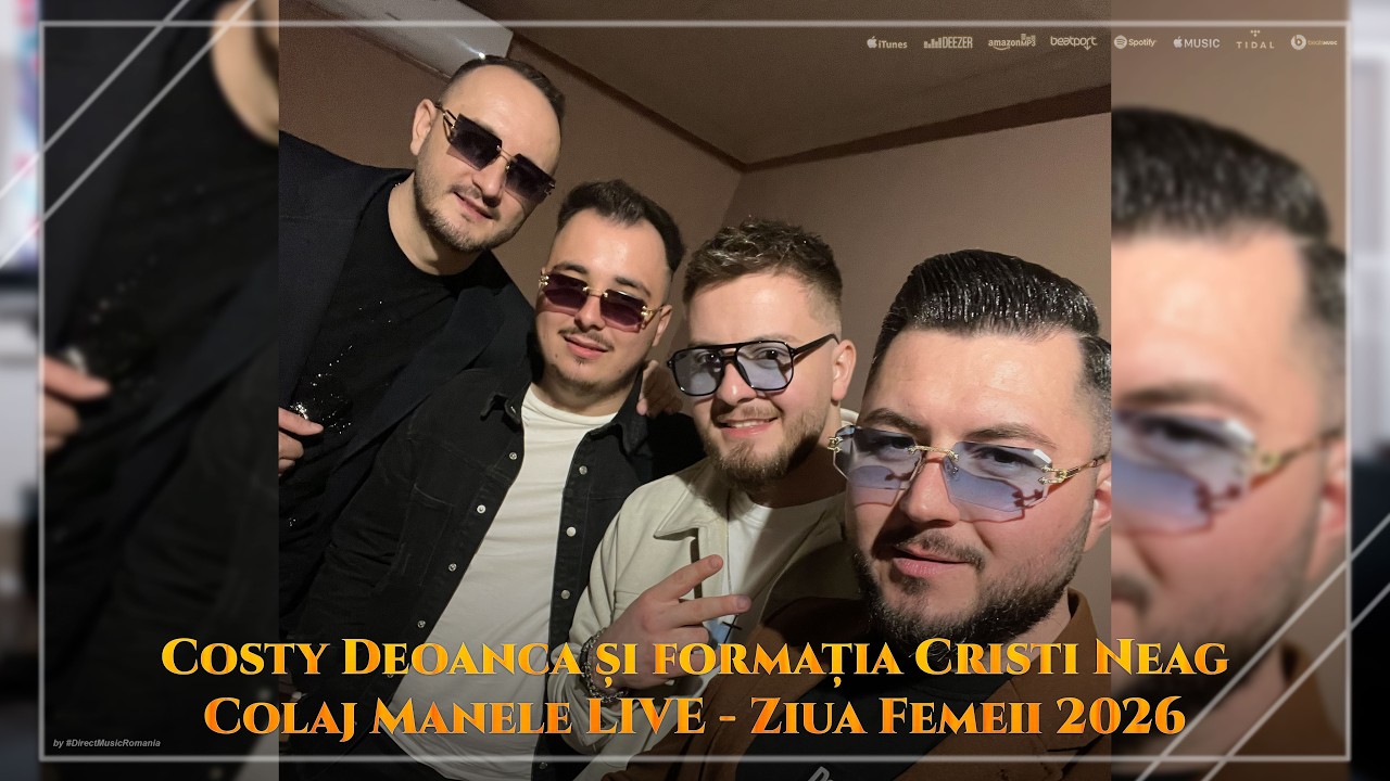 Colaj Manele - Costy Deoanca și formația Cristi Neag - Colaj Manele Live - Ziua Femeii 2026