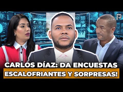 CARLOS DÍAZ: GIVES CHILLING POLLS WITH CONTROVERSIAL SURPRISES… VERY STRONG!