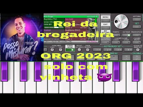 Saudade do Romance - Boyzinho o Rei no ORG 2023 🎶🎹