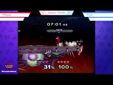 Melee Gamma III - K12 (DK, Falco, Samus) vs Trifasia (C.Falcon, Peach, Marth) - Grand Finals