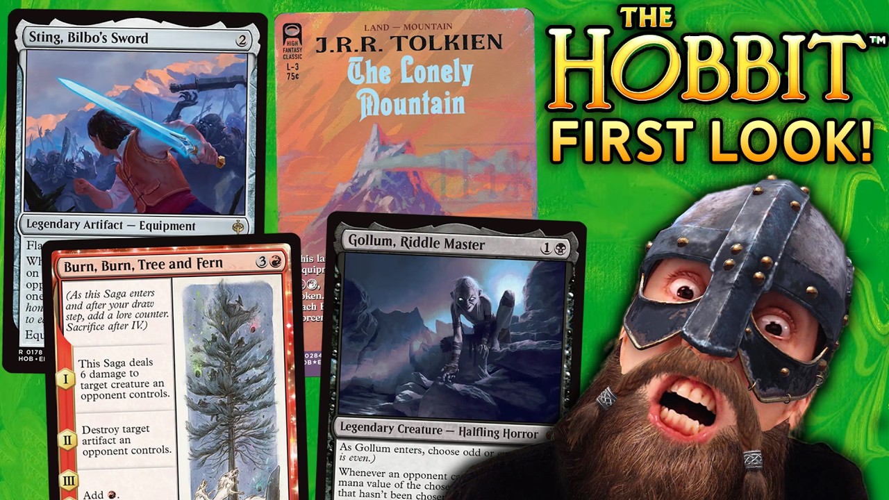 ⚪️ The Hobbit First Look! 🔵 Mechanics! ⚫️ Themes! 🔴 And More! 🟢
