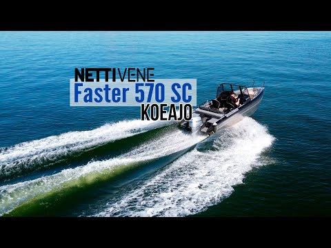 Nettivene koeajo: Faster 570 SC
