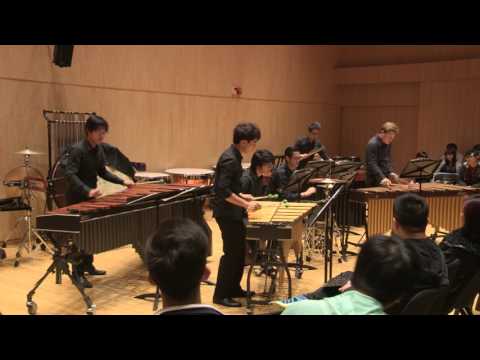 HKBU Percussion Ensemble Annual Concert 2016: Catching Shadows - Ivan Trevino