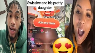 Swiss Lee Gf Krystal Meet His Daughter ❤️