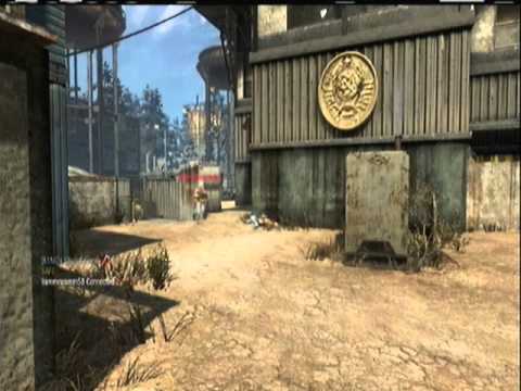 Black Ops - Amazing Tomahawk Kill Across The Map!