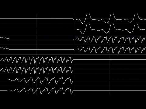 Sidepocket (SNES) OST - Cue Ball Boogie (Oscilloscope View)