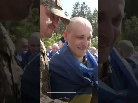 Ukraine and Russia exchange 185 prisoners of war each | AJ #shorts