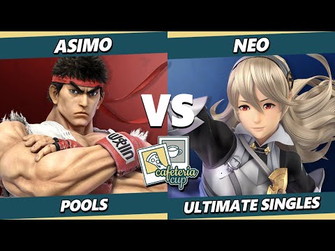 Cafeteria Cup - Asimo (Ryu) Vs. Neo (Corrin) Smash Ultimate - SSBU