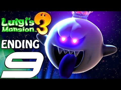 LUIGI'S MANSION 3 - Gameplay Walkthrough Part 9 - Ending & Final Boss (Full Game) Switch