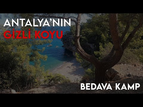 Antalya'nın En Gizli Koyu - Ücretsiz Kamp - Otostop