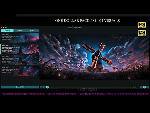 One Dollar Pack #81  - 04 visuals