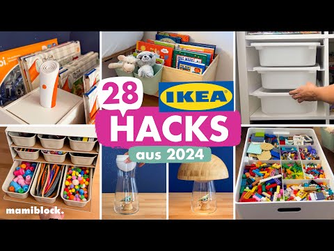 28 IKEA Hacks – The Best Hacks of 2024 ✨ | DIYs, Tips & Mom Hacks | mamiblock