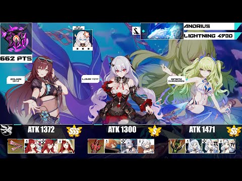 HI3rd ► Nirvana 490D  - Andrius (LIGHTNING) 662 Pts : GD (SSS) | LV (S0) | IO (SS0) | 3* ELF Kiana