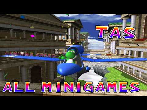 Mario Party 8 - All Minigames [TAS]