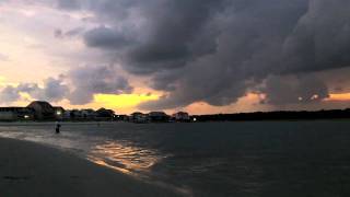 311 Uncalm with lyrics and a Cherry Grove, SC Sunset 8/23/11