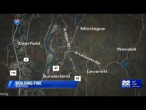 Crews put out fire at Montague woodworking facility