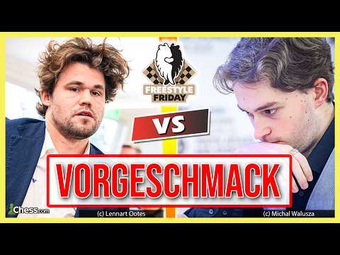 Keymer vs. Carlsen! A taste of the Freestyle World Championships!