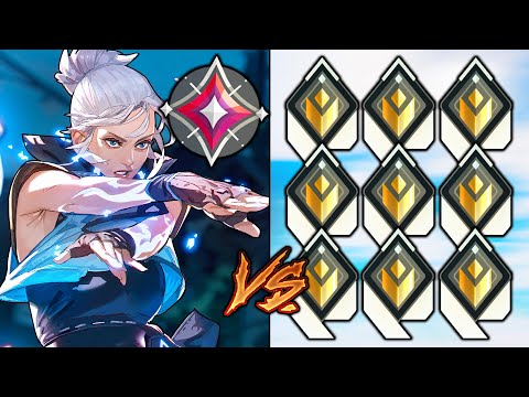 1 Immortal VS 9 Radiant Players! - (Insane Game)