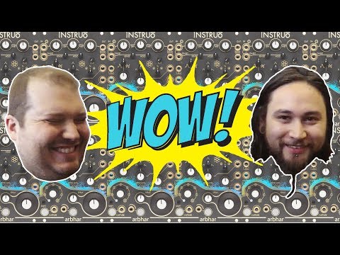 WOW! Next level Eurorack granular synthesis with Arbhar from Instruo // Superbooth 2019