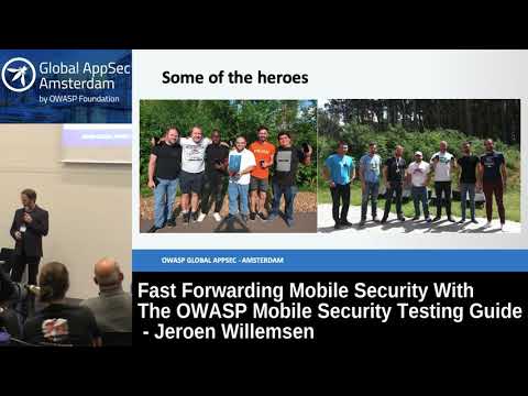 Image thumbnail for talk Fast Forwarding Mobile Security With The OWASP Mobile Security Testing Guide