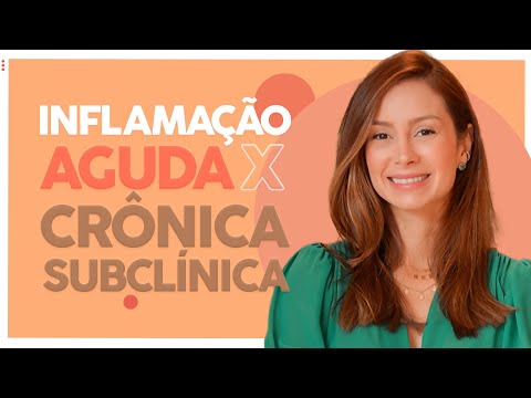 Diferença entre INFLAMAÇÃO AGUDA e INFLAMAÇÃO CRÔNICA SUBCLÍNICA.  | Dra Maryna Landim