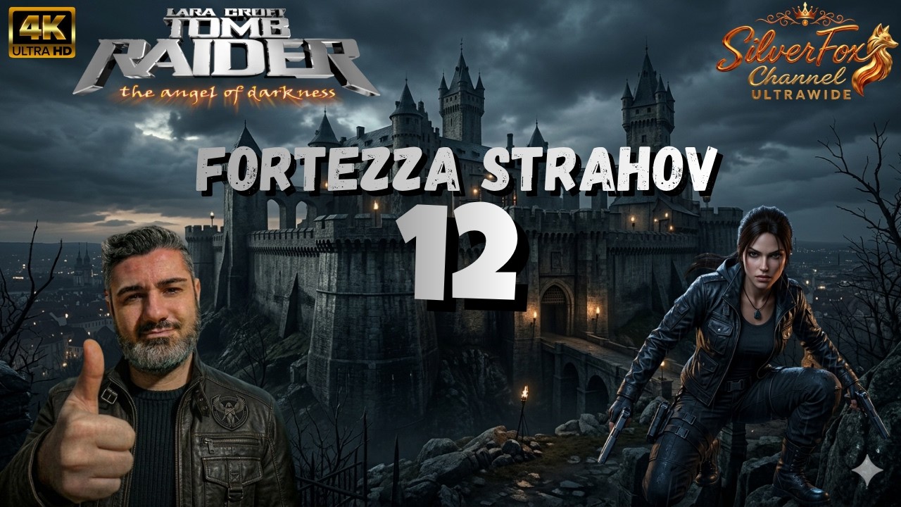 TOMB RAIDER ANGEL OF DARKNESS - 12 - FORTEZZA STRAHOV - GAMEPLAY ITA - WALKTHROUGH - ULTRAWIDE 4K