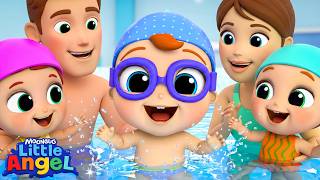 Download lagu Baby John’s Splash Pad Adventure! 🏊🏻 Little Angel Kids Songs mp3