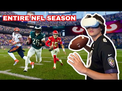 I Spent An ENTIRE NFL Season In VR!