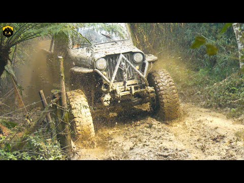 Transcatarina 2022 - Dia 2 - BARRO, GIRO E FUMAÇA - Rural turbo, Willys AP e Troller