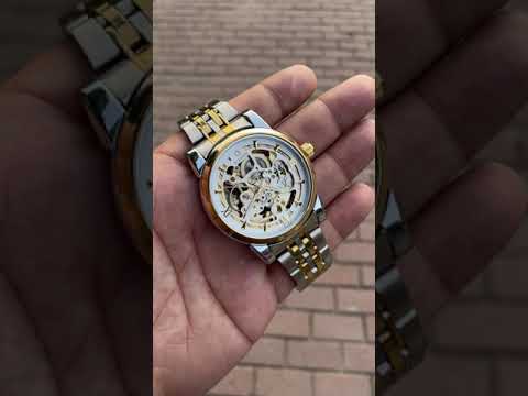 ROTOR - GOLDEN SILVER MECHANICAL WATCH || RIGOUTSTORE