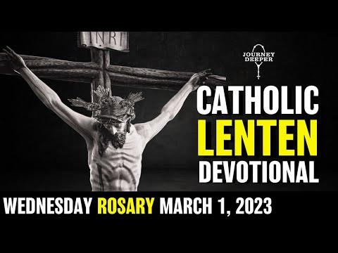 WEDNESDAY ROSARY 💜 GLORIOUS Mysteries of Holy Rosary 💜 March 1, 2023 💜 VIRTUAL ROSARY
