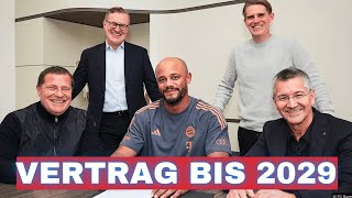 BREAKING: Bayern extends Kompany's contract! New contract until 2029!