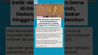 Kacau! Kerusuhan Mengerikan Pecah di Iran, Massa Bakar Gedung dan Bus, Akses Internet Putus