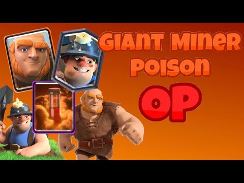 EASY WINS WITH GIANT MINER POISON! GOBLIN CAGE GOES META!! (Clash Royale Classic Challenge)
