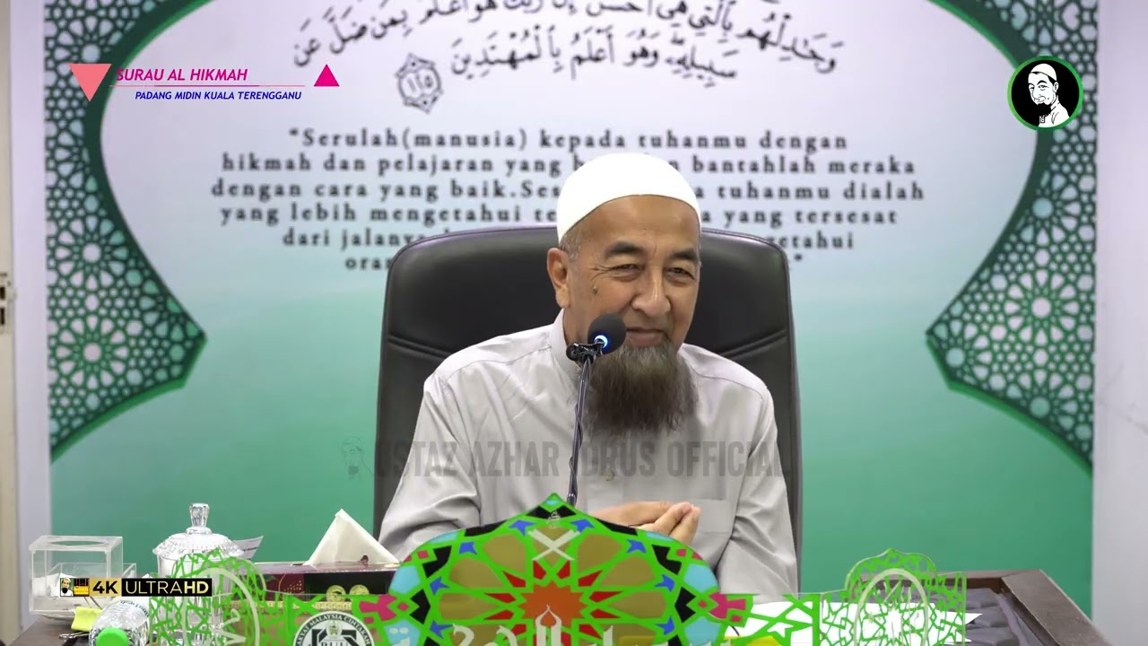 Batas Larangan Keluar Rumah Perempuan Ber Iddah - Ustaz Azhar Idrus