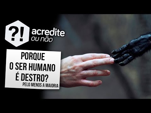 POR QUE A MAIORIA DAS PESSOAS SÃO DESTRAS?