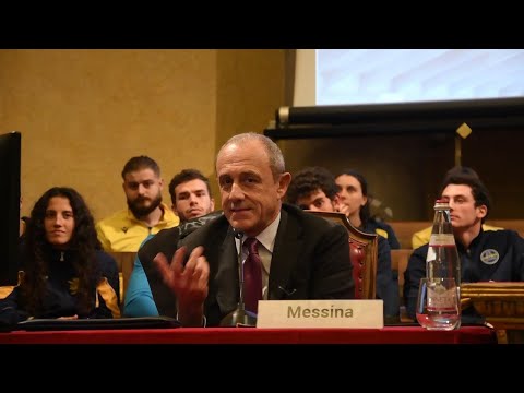 Pavia, Ettore Messina all'inaugurazione dell'Anno accademico sportivo