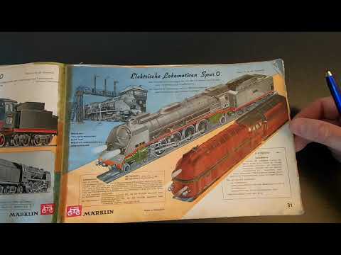 Märklin Katalog D16 von 1939 - mit dem Wagen des Führers Mercedes 770 K