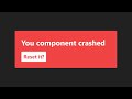 How To Recover From Errors In Your Next Js Pages