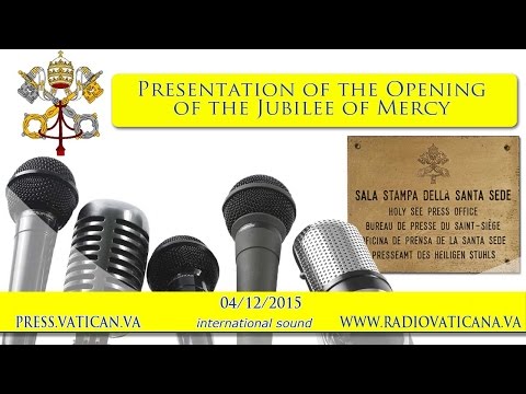 Mirá en VIVO la presentación de la apertura del Año de la Misericordia